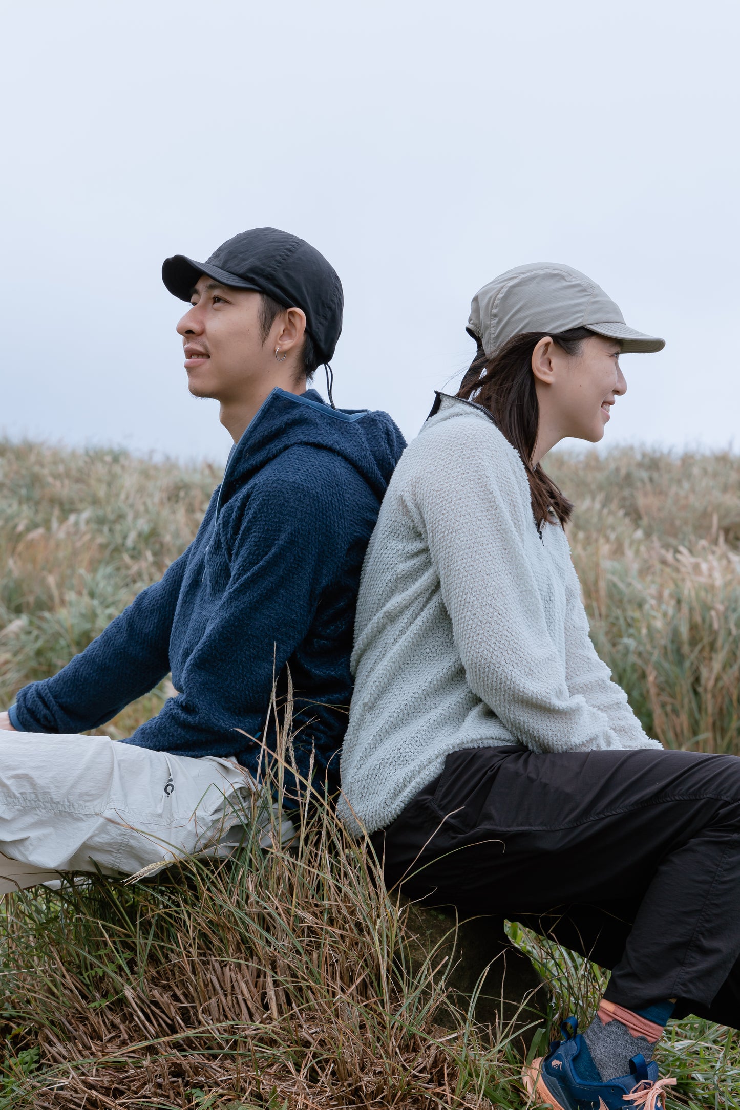 Active Hoodie - Alpha 90 half-zip / 深海藍