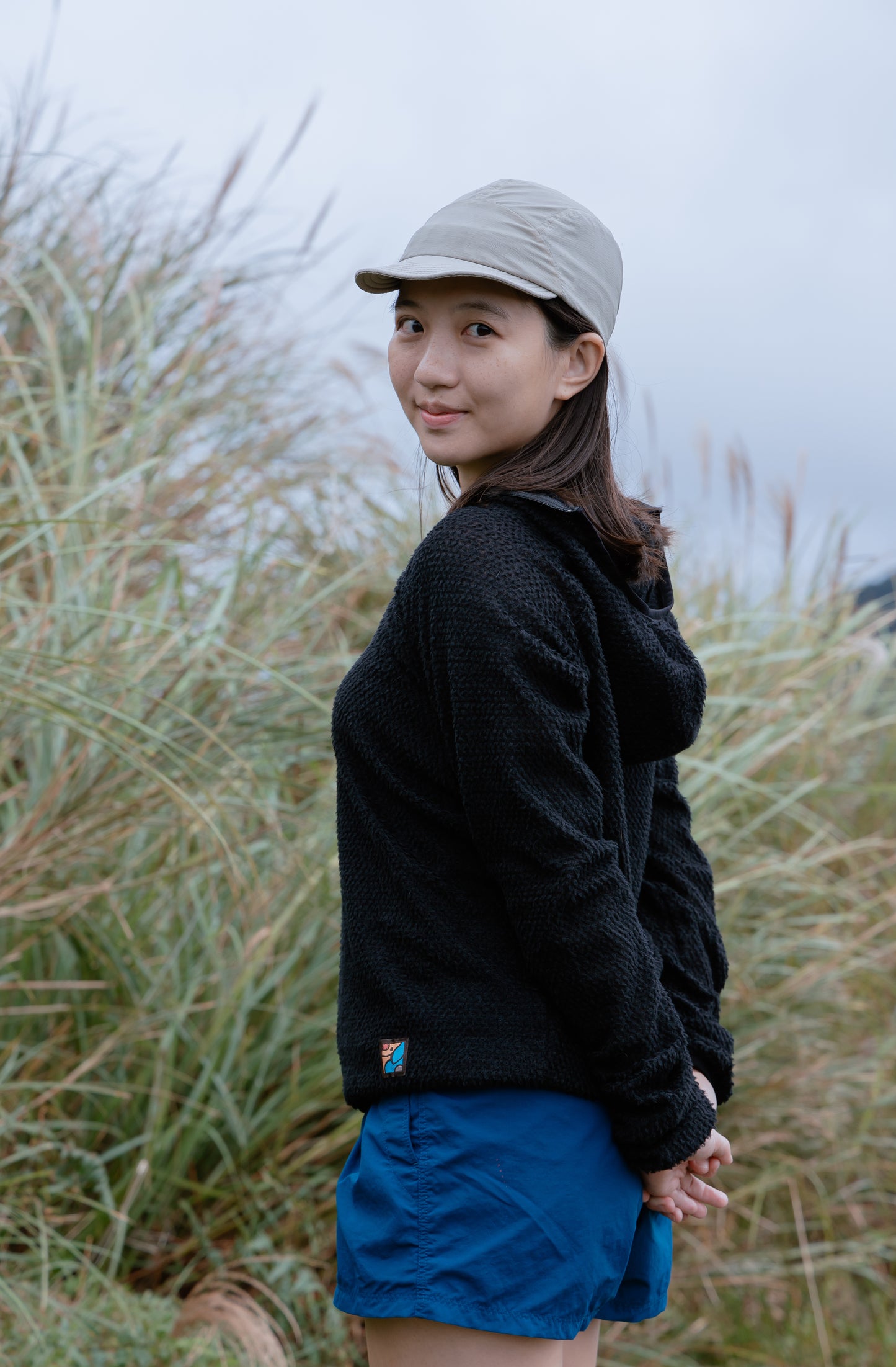 Active Hoodie - Alpha 90 half-zip / 夜幕黑