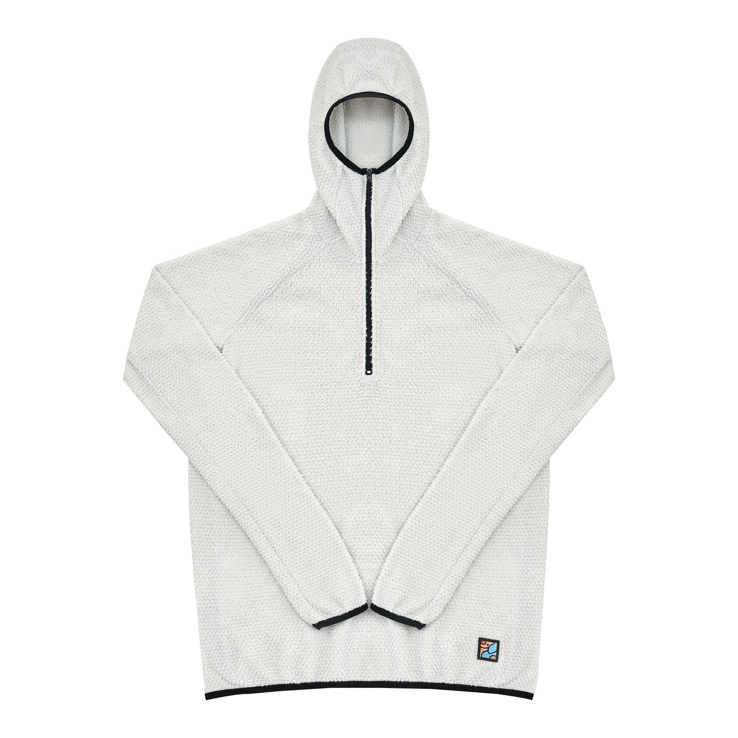 Active Hoodie - Alpha 90 half-zip / 冰河灰