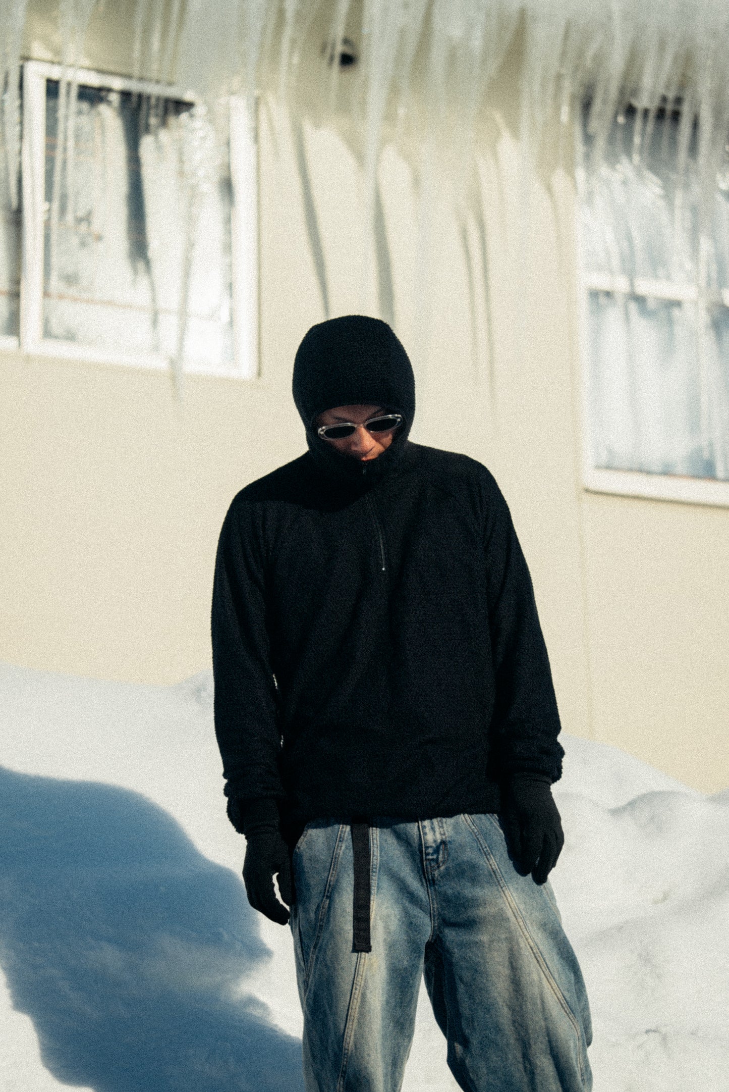Active Hoodie - Alpha 90 half-zip / 夜幕黑