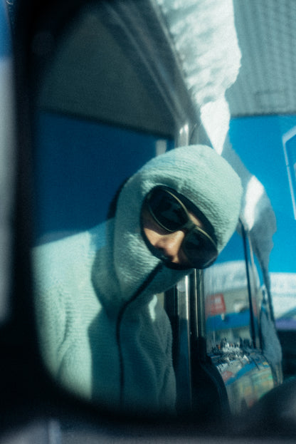 Active - Polartec® Alpha® Direct 90 hoodie - Man Snowing Japan Glacier Grey