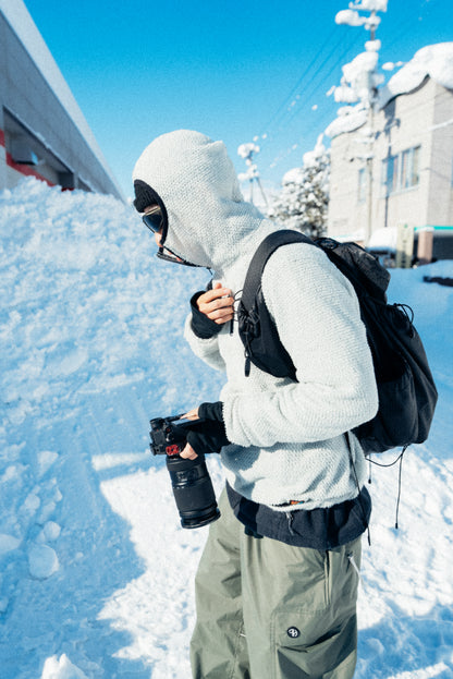 Active Hoodie - Alpha 90 half-zip / 冰河灰