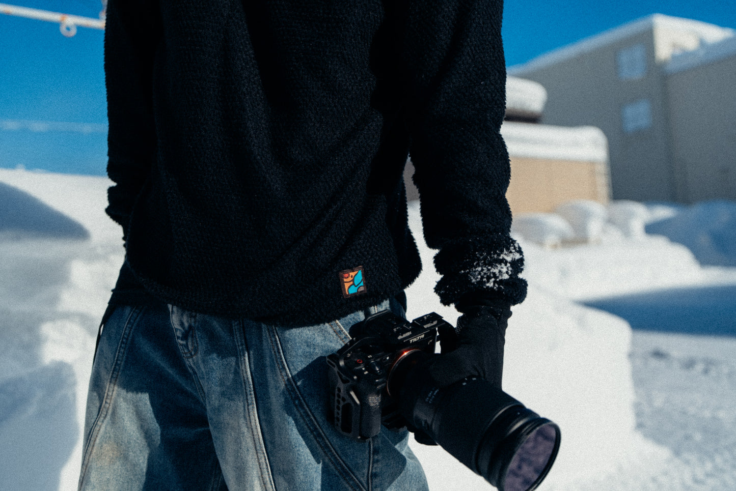 Active Hoodie - Alpha 90 half-zip / 夜幕黑