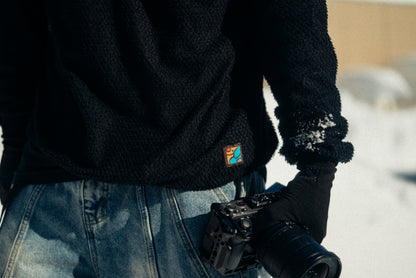 Active Hoodie - Alpha 90 half-zip / 大地卡其