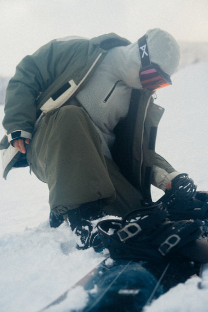 Active Hoodie - Alpha 90 half-zip / 冰河灰