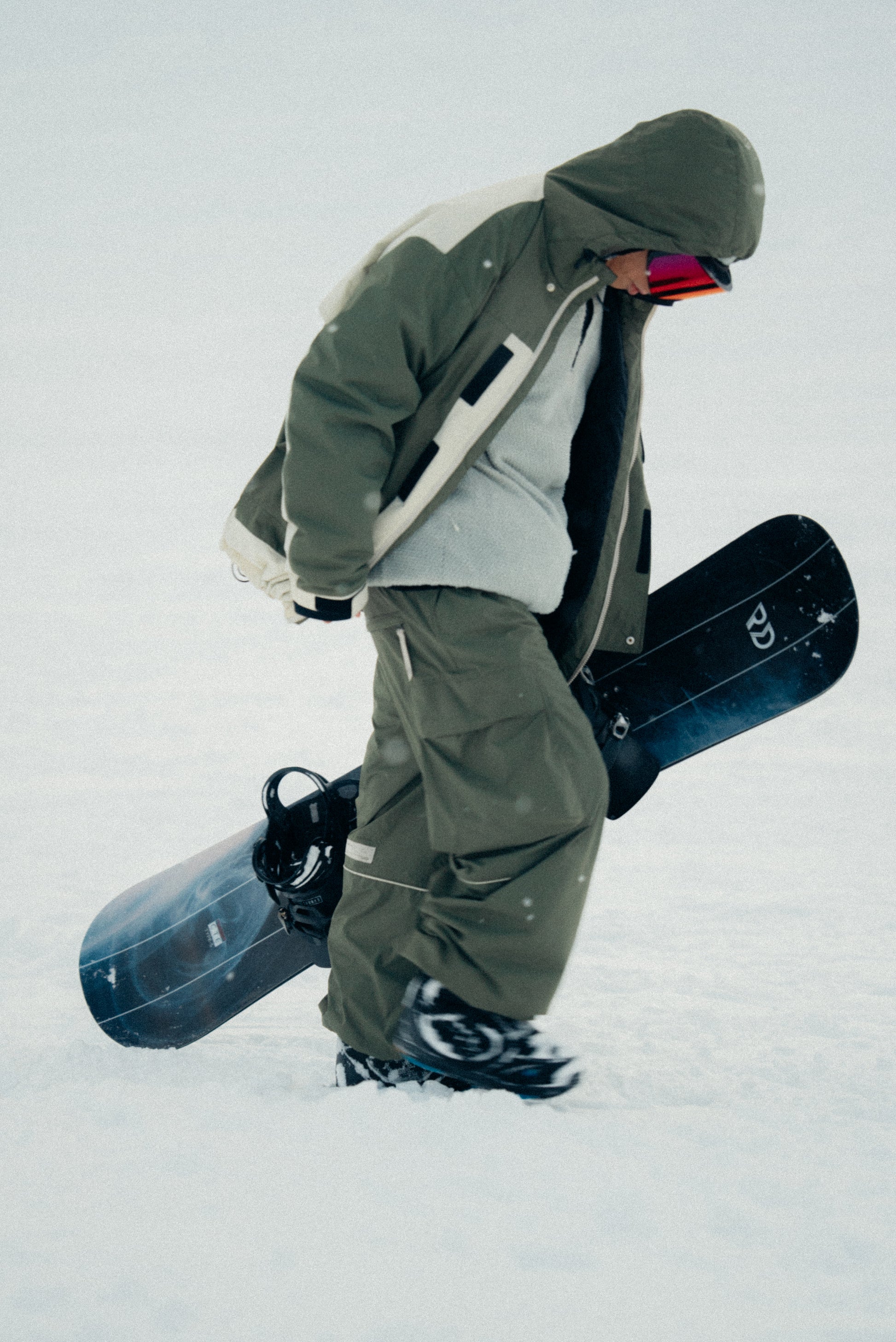 Polartec® Alpha® Direct 90 hoodie winter snowboarding man