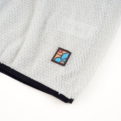 alpha direct 90 pullover zip grey label