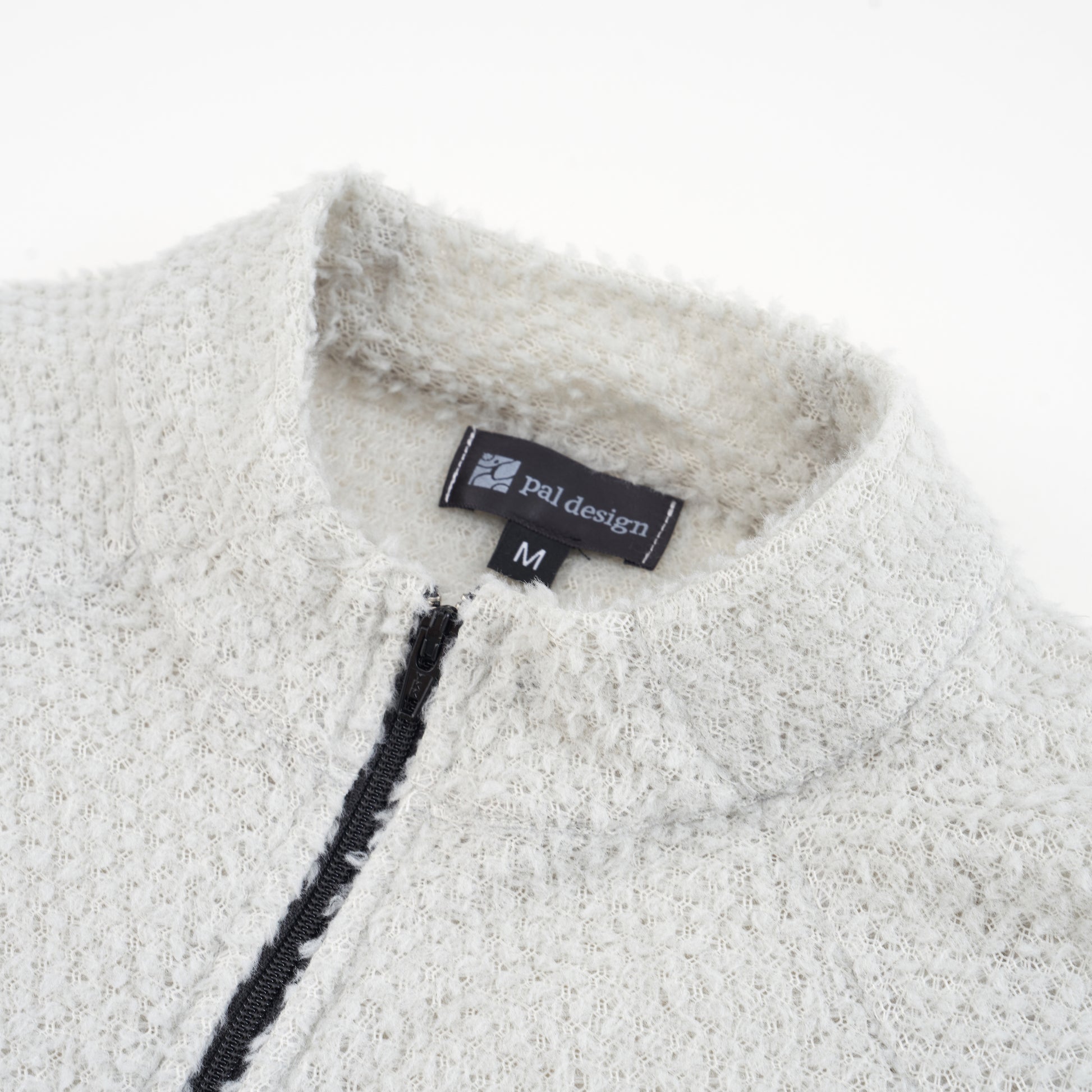 alpha direct 90 pullover zip grey label